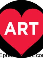 Magnet-<3 ART for wholesale by Ephemera