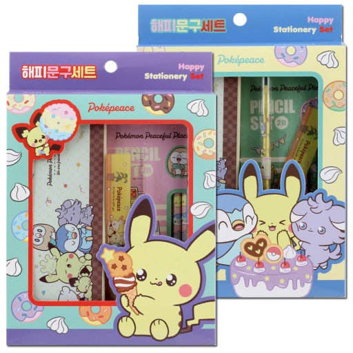 K-Wonderland - Wholesale Stationery/Notecard Set - Pokémon Happy Stationery Set – PokéPeace Edition9