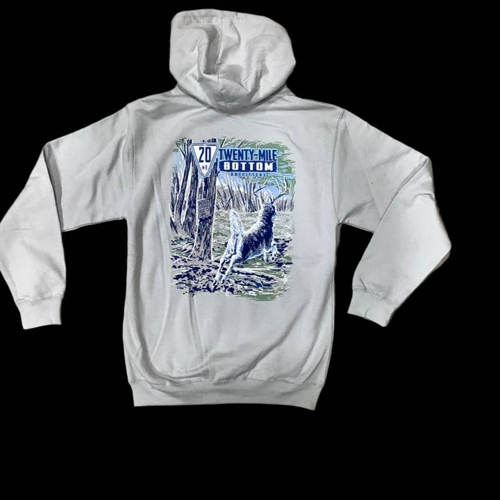 Posted Hoodie for wholesale by 20 Mile Bottom Outfitters