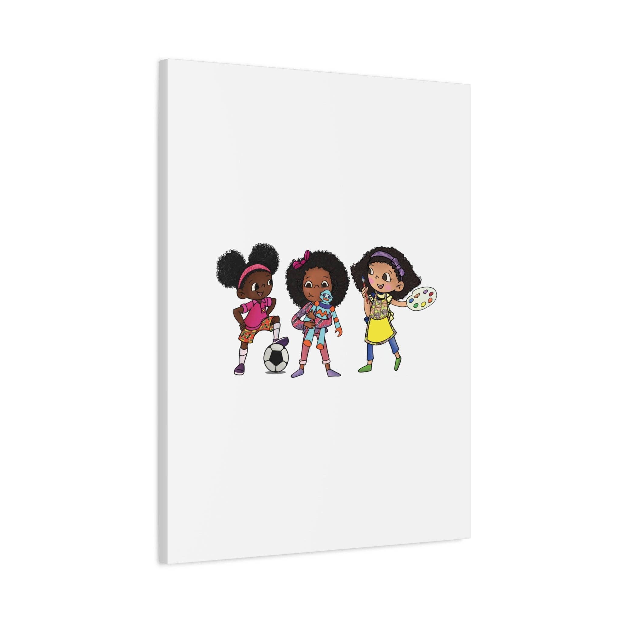 Ikuzi Dolls - Wholesale Art Print - Kids & Baby - Kids' Canvas Wall Art - Playful Characters for Creative Spaces186