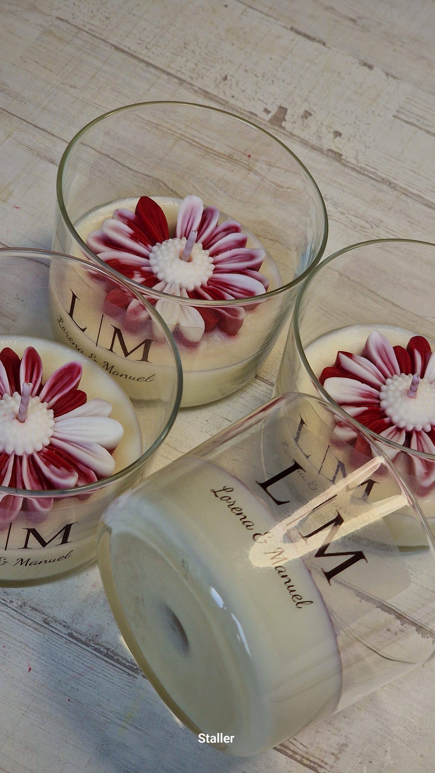 Staller - Wholesale Jar/Filled Candle - Handmade Candle Made With Soy Wax In Glass Jar4