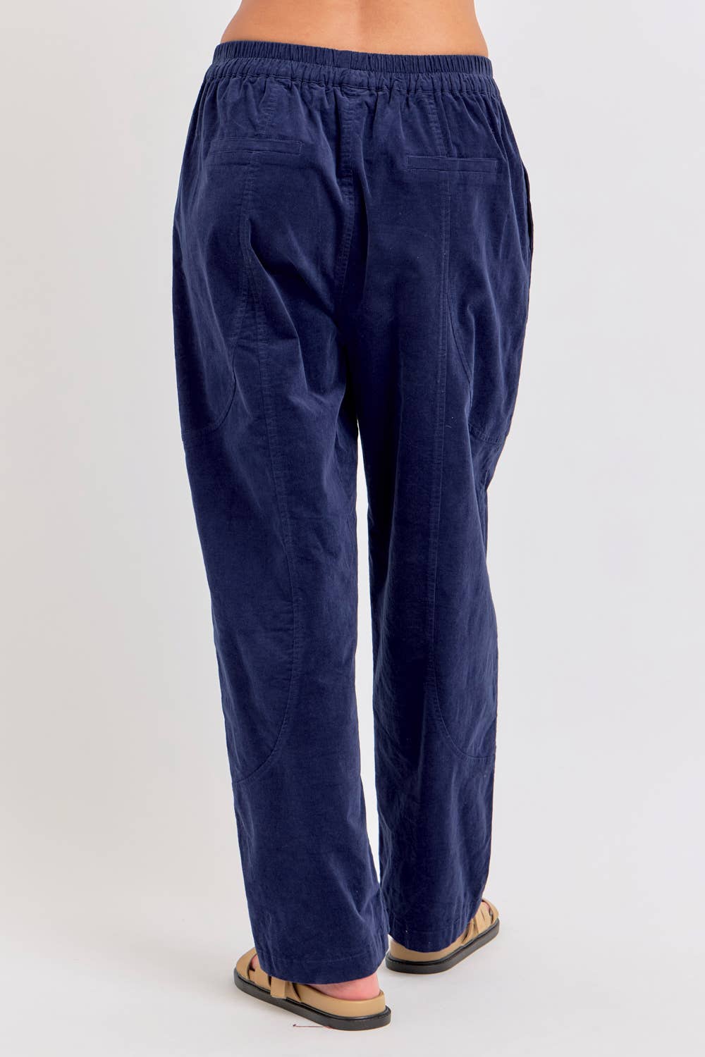 Sweet Lovely by Jen - Wholesale Pants - Women's - EASY CASUAL EVERYDAY PULL-ON RELAXED  CORDUROY PANTS 34