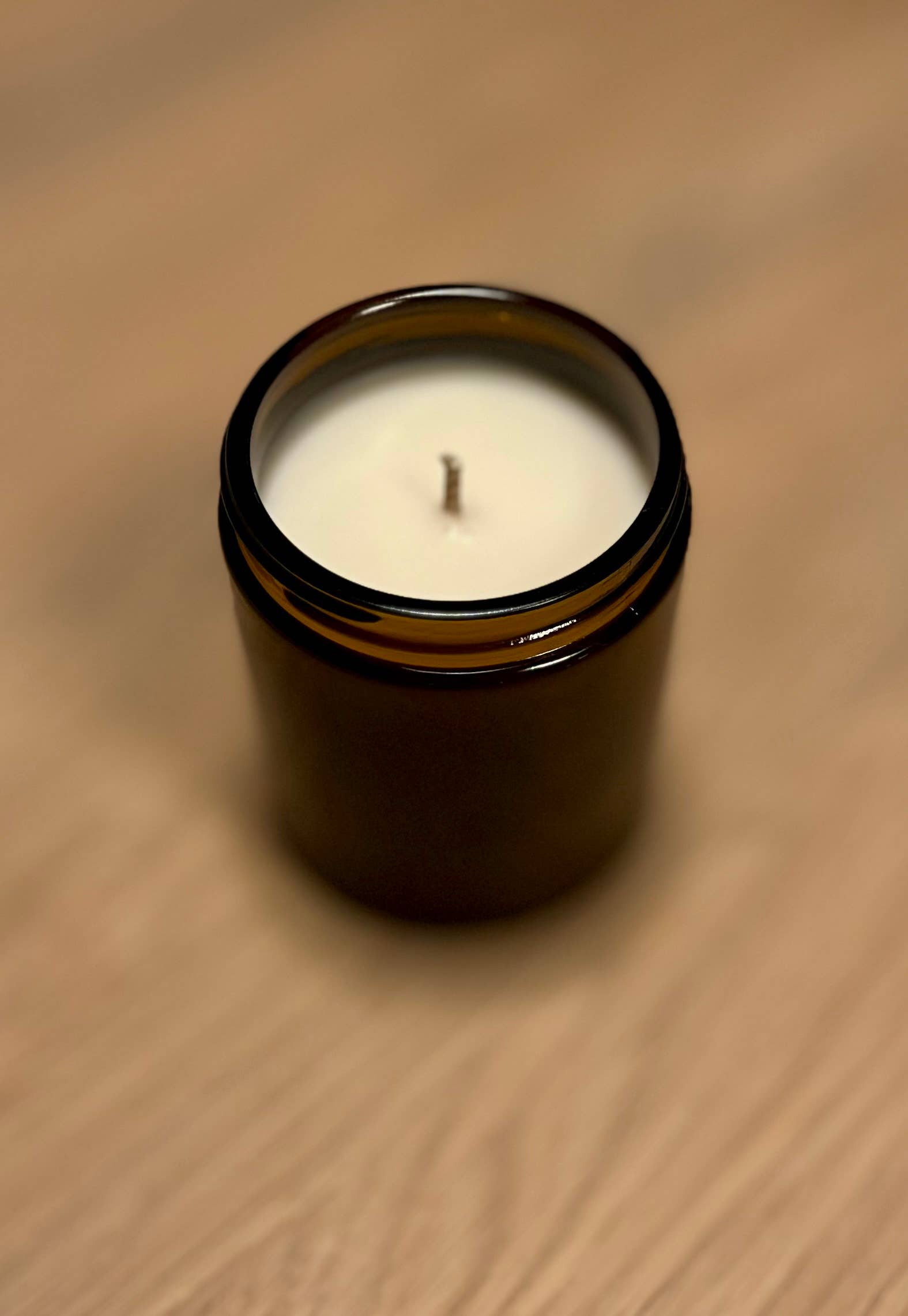 angar - Wholesale Jar/Filled Candle - White label candle, amber jar, scented soy wax candle2