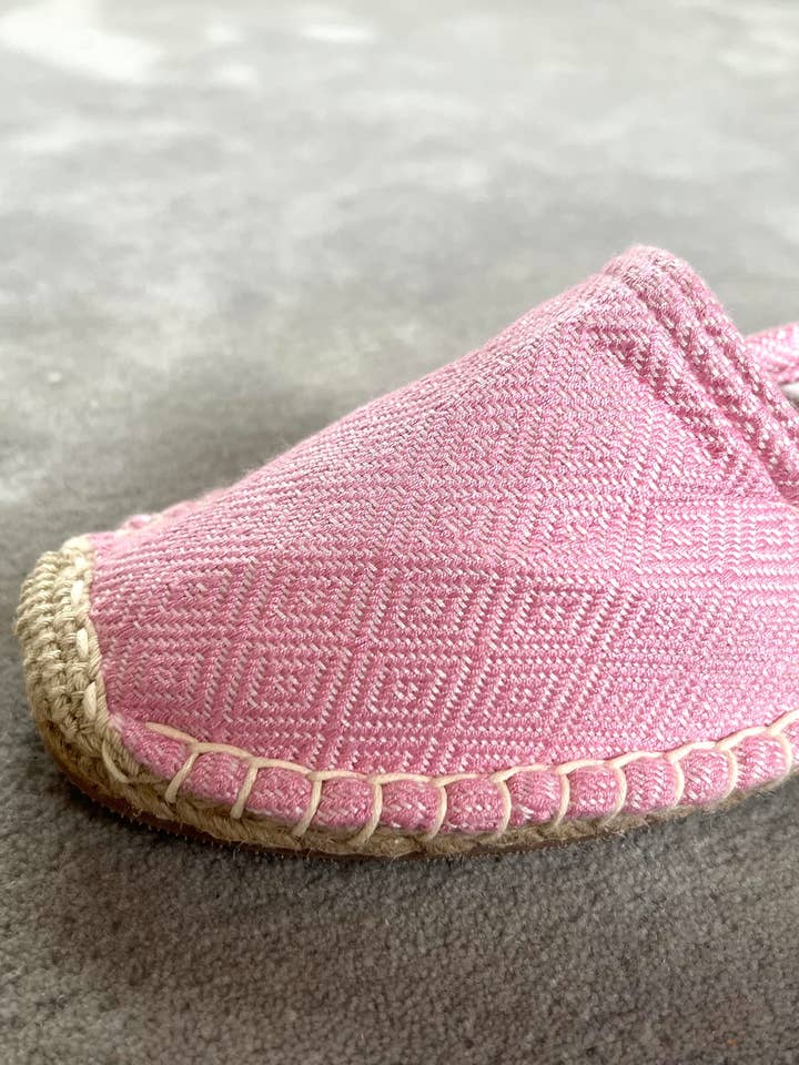 As alpargatas Diamond Rose Clair por atacado de Krama Heritage