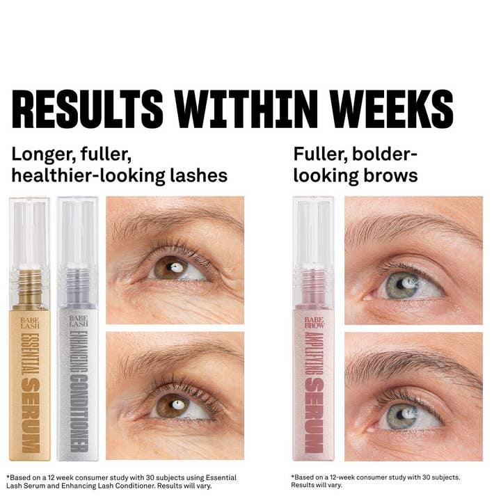 BABE ORIGINAL - Wholesale Eyelash/Brow Serum - Babe Original Triple Threat Mini Set12