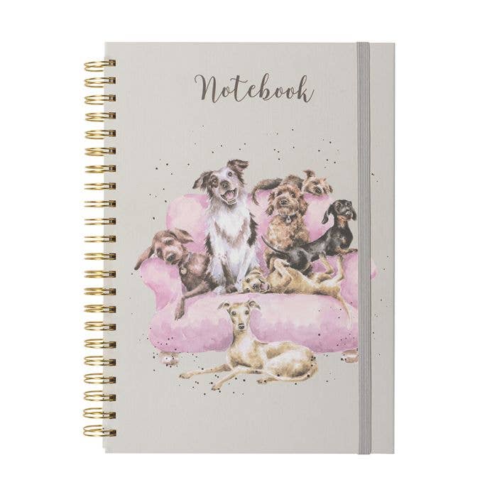 Wrendale Designs - Wholesale Notebook - A4 Dog Notebook - Movie Night