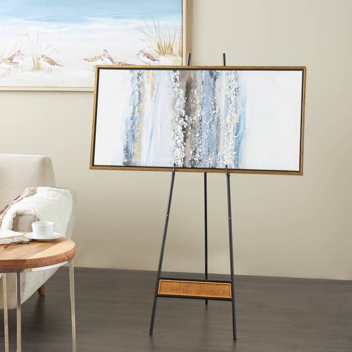 Deco Marché - Wholesale Easel - Traditional Black Metal Easel1