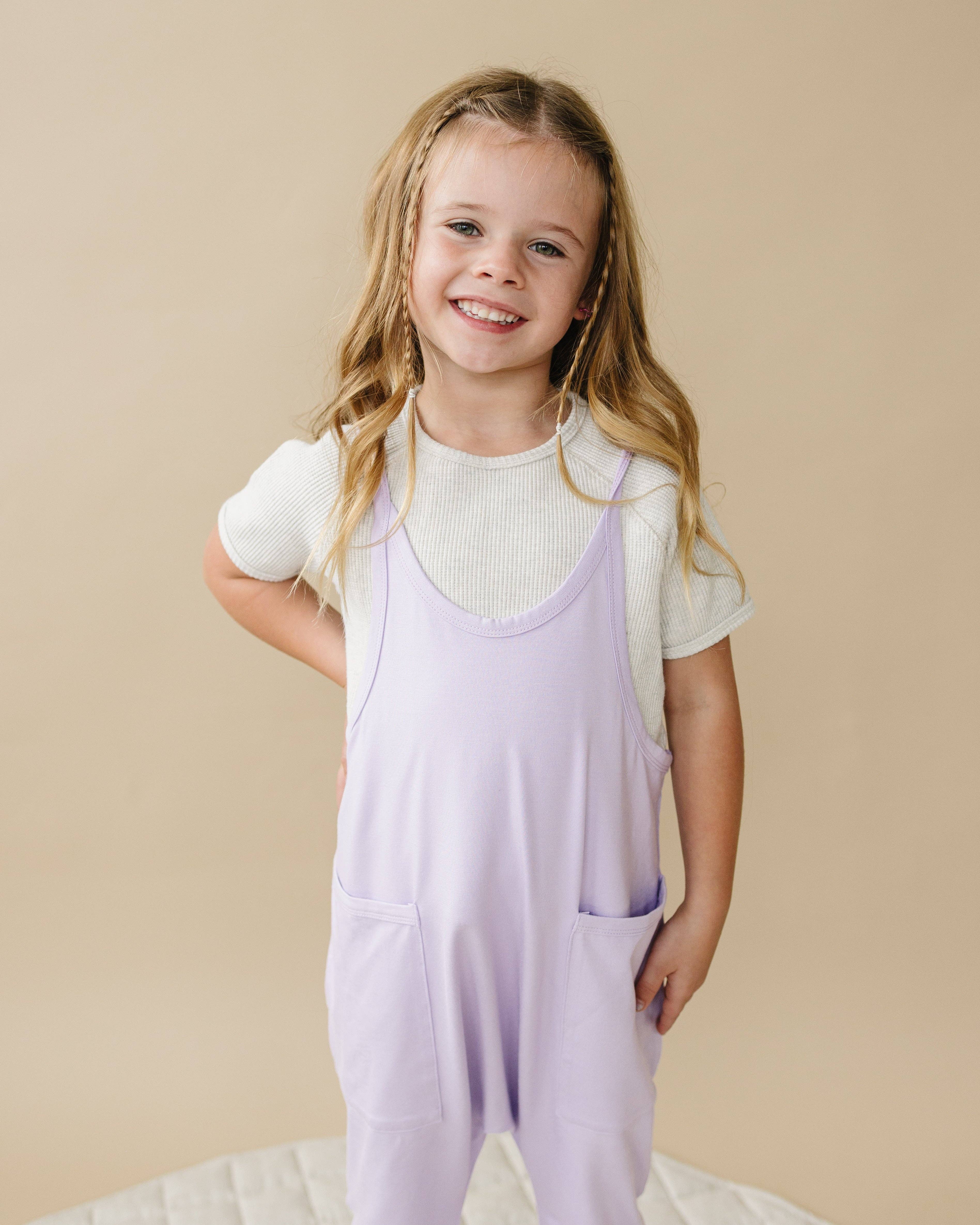 Little Joy Co. - Wholesale Jumpsuit - Baby - Bamboo Tank Romper - Girls Baby Toddler Outfit Clothing7