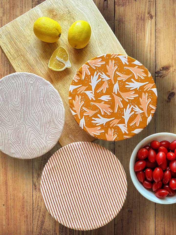 Fall Harvest Bowl Cover Set for wholesale by Peace Out Plastic