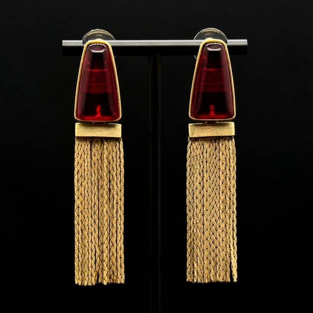 Bohemian Long Tassel Earrings – French-Inspired Ethnic Aesthetic for Unique Style for wholesale by Zenthaven