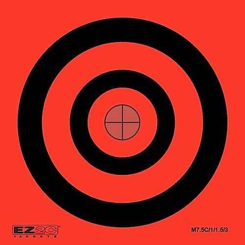 EZ2C Targets - Wholesale Sporting Accessories - 25 EZ2C Mini Shooting Targets Bright Fluorescent Self-Adhesive 3.5"x3.5" (25 count)17