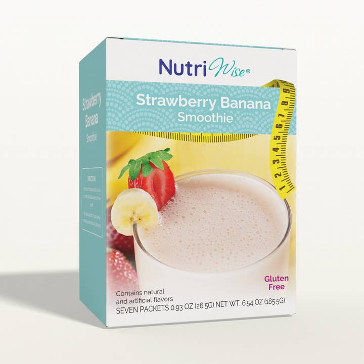 NutriWise Strawberry Banana Protein Smoothie (7ct) for wholesale by BestMed