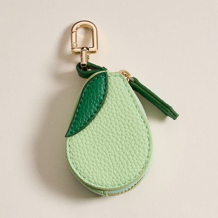 Sensibling Corp. - Wholesale Keychain - Women's - Genuine Leather Avocado Coin Purse / Keychain / Bag Charm1