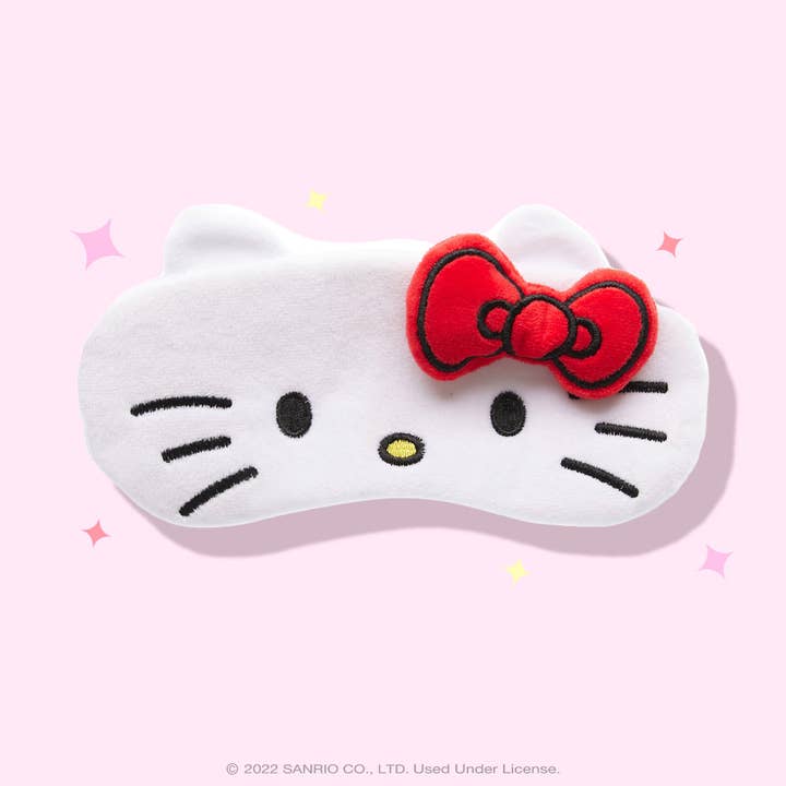 GenFresh - Wholesale Sleep/Eye Mask - The Crème Shop x Hello Kitty 3D Plushie Sleep Mask
