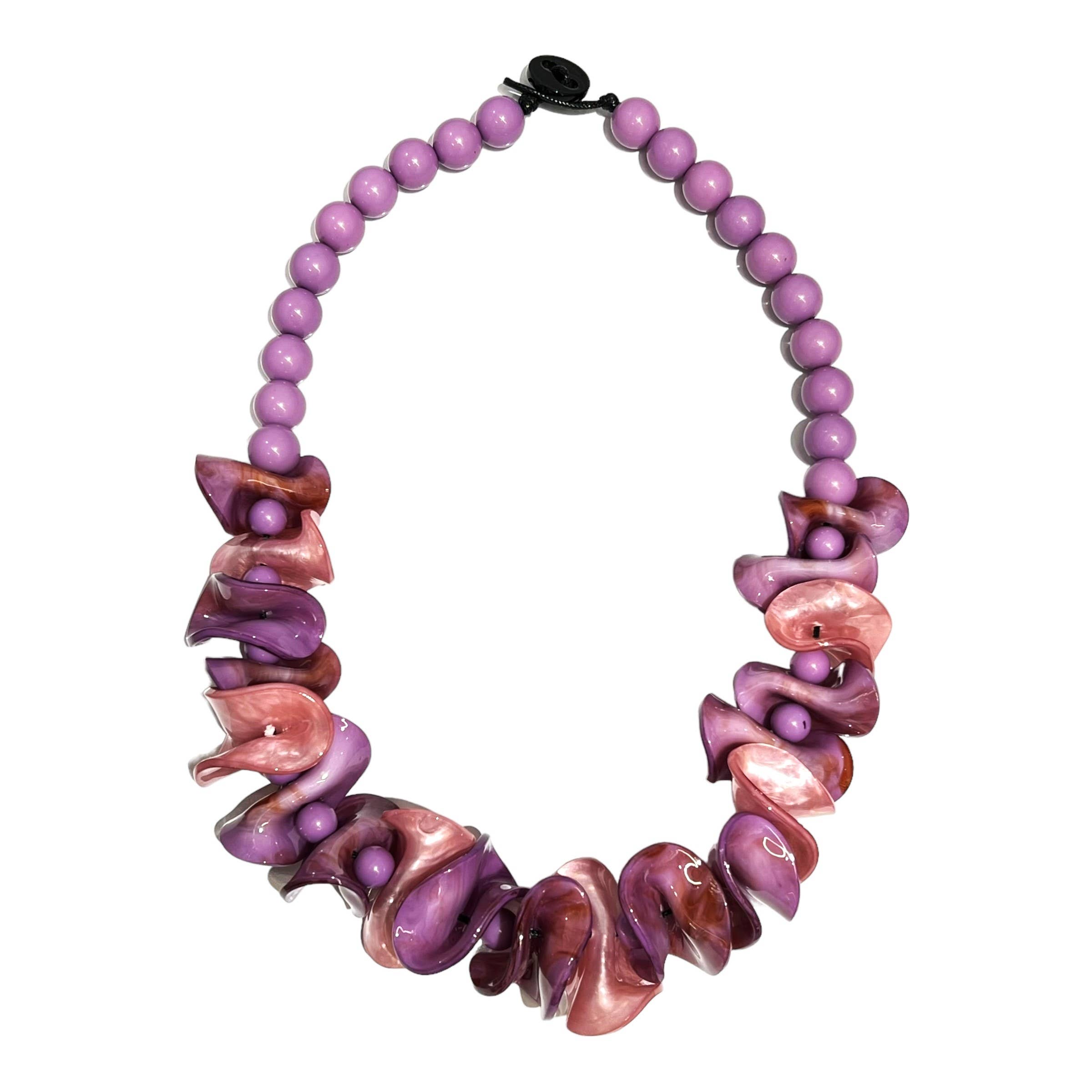 AMORINO SRL - Vente Collier de perles - Collier long en acrylique - FT23176E7831