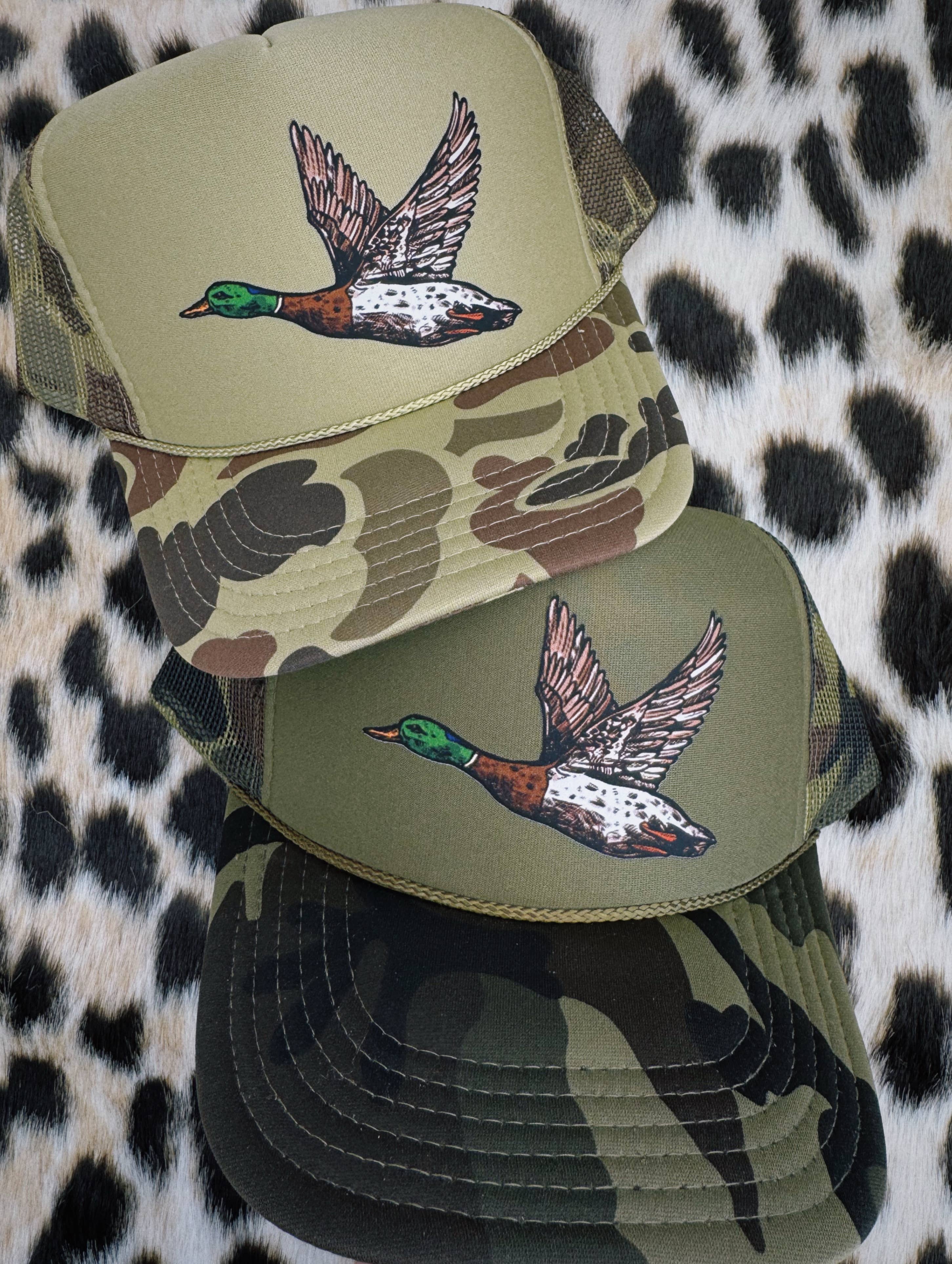 Fashionably Fitted - Wholesale Trucker Hat - Women's - Duck Trucker Hat