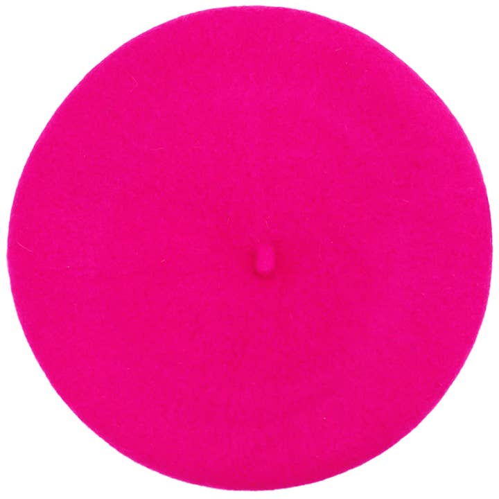 Cap Zone – wholesale Beret – Women's – Classic Vintage Retro Parisian Faux Wool Beret21