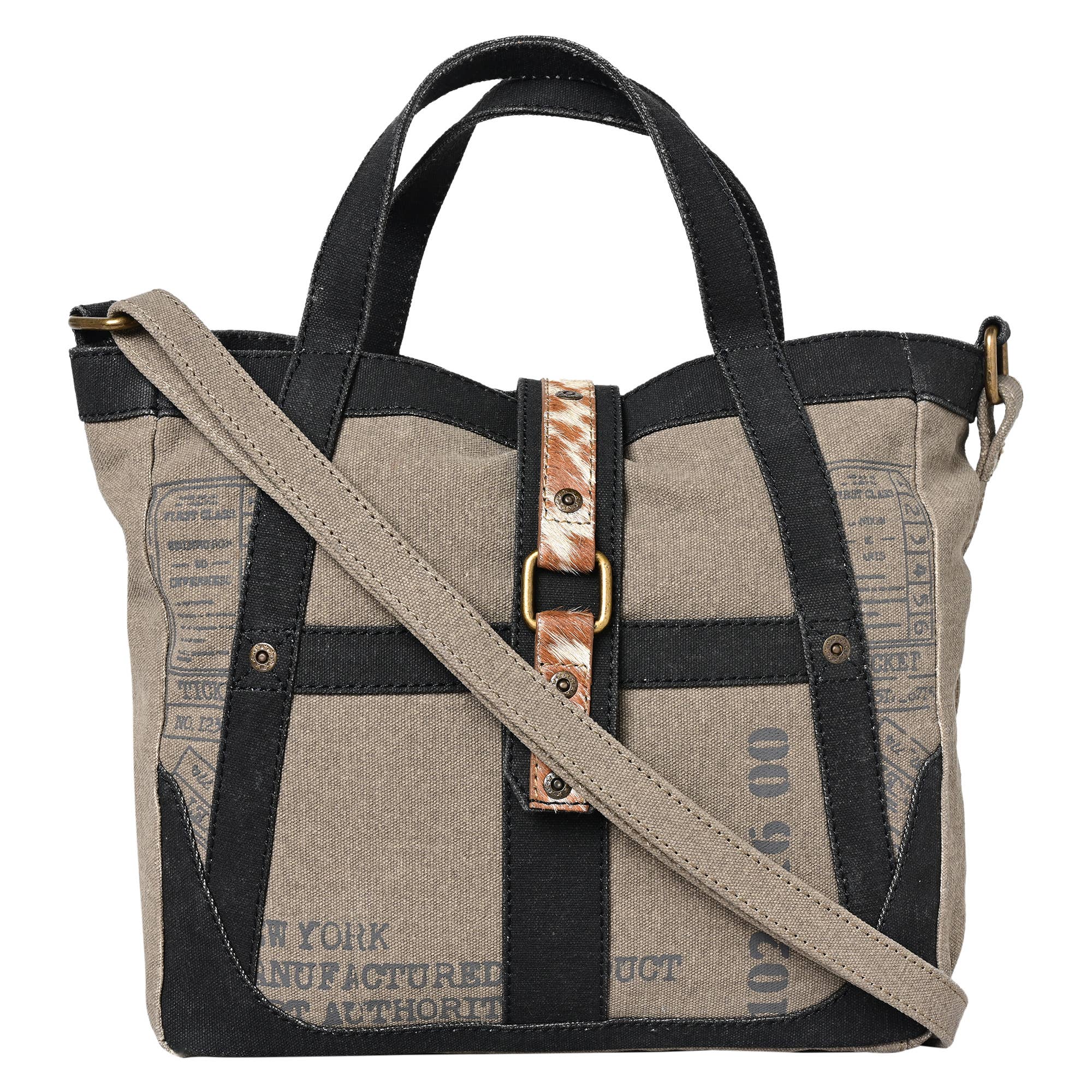 Mona B. - Wholesale Tote Bag - Women's - Original Leather Cowhide 'Escape the Ordinary' Tote Bag2