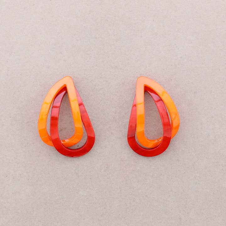 Sonata - Wholesale Dangle Earrings - Irregular Resin Earrings7