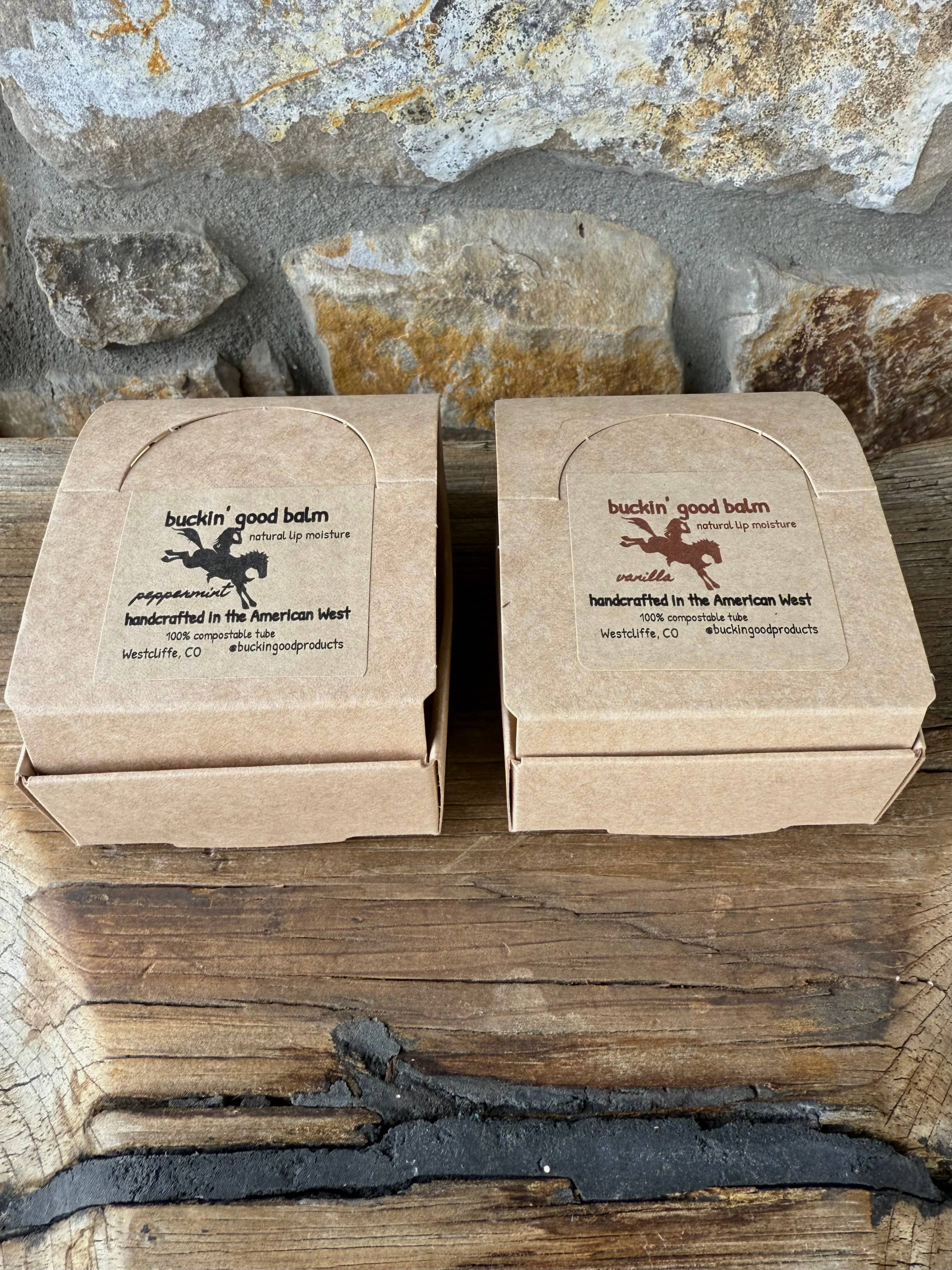 buckin’ good products - Wholesale Lip Balm - Lip Balm Vanilla (natural, plastic free)6