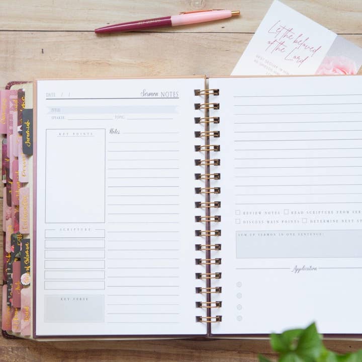 Chosen & Cherished - Wholesale Journal/Diary - Sermon Notes Journals | Church Notes Journal for Women1