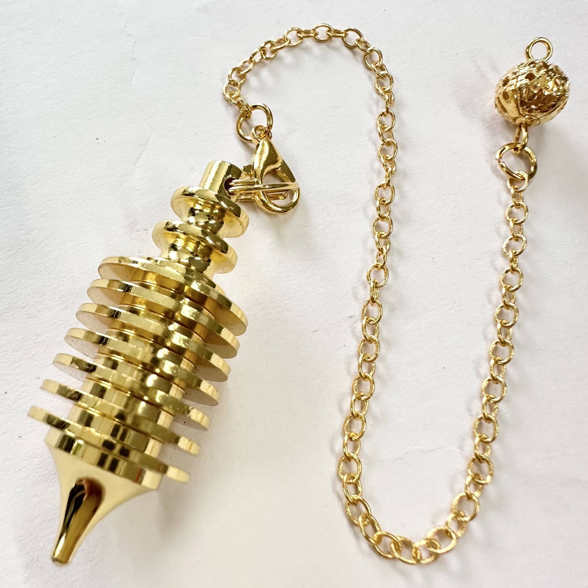 GemMeet - Wholesale Decorative Tabletop Object - Seven-layer copper conical gyroscope gravity pendulum4