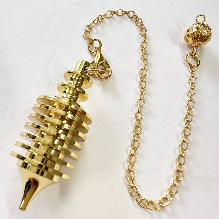 GemMeet - Wholesale Decorative Tabletop Object - Seven-layer copper conical gyroscope gravity pendulum4