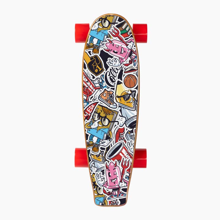 SCOPS – wholesale Skateboard – SCOPS CruiseX Shortboard Doodle Dash