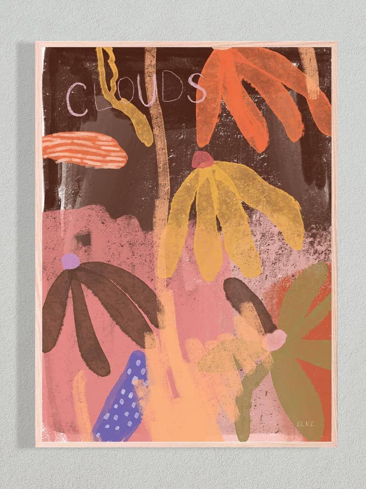 Clouds - impressão artística por atacado de ELKE