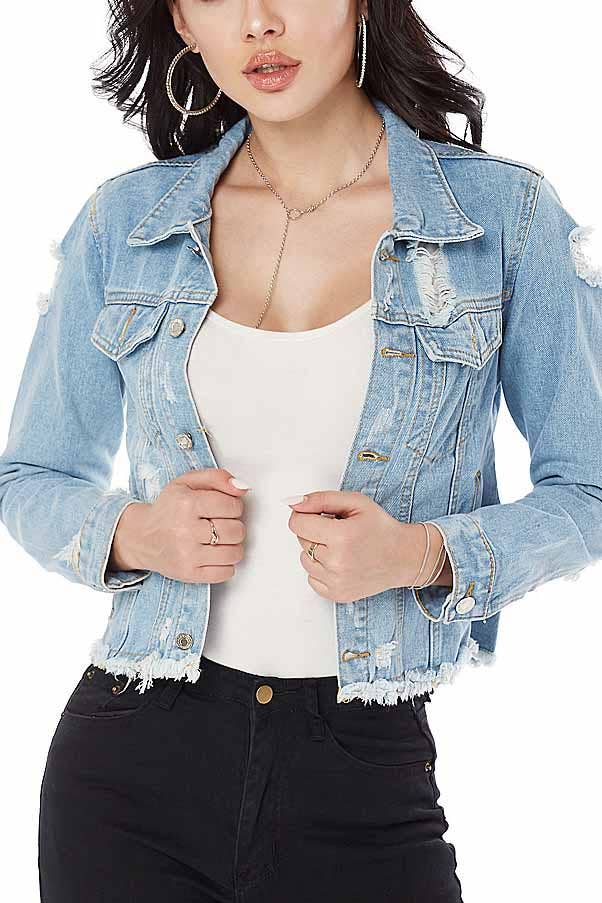 womens denim jackets wholesale