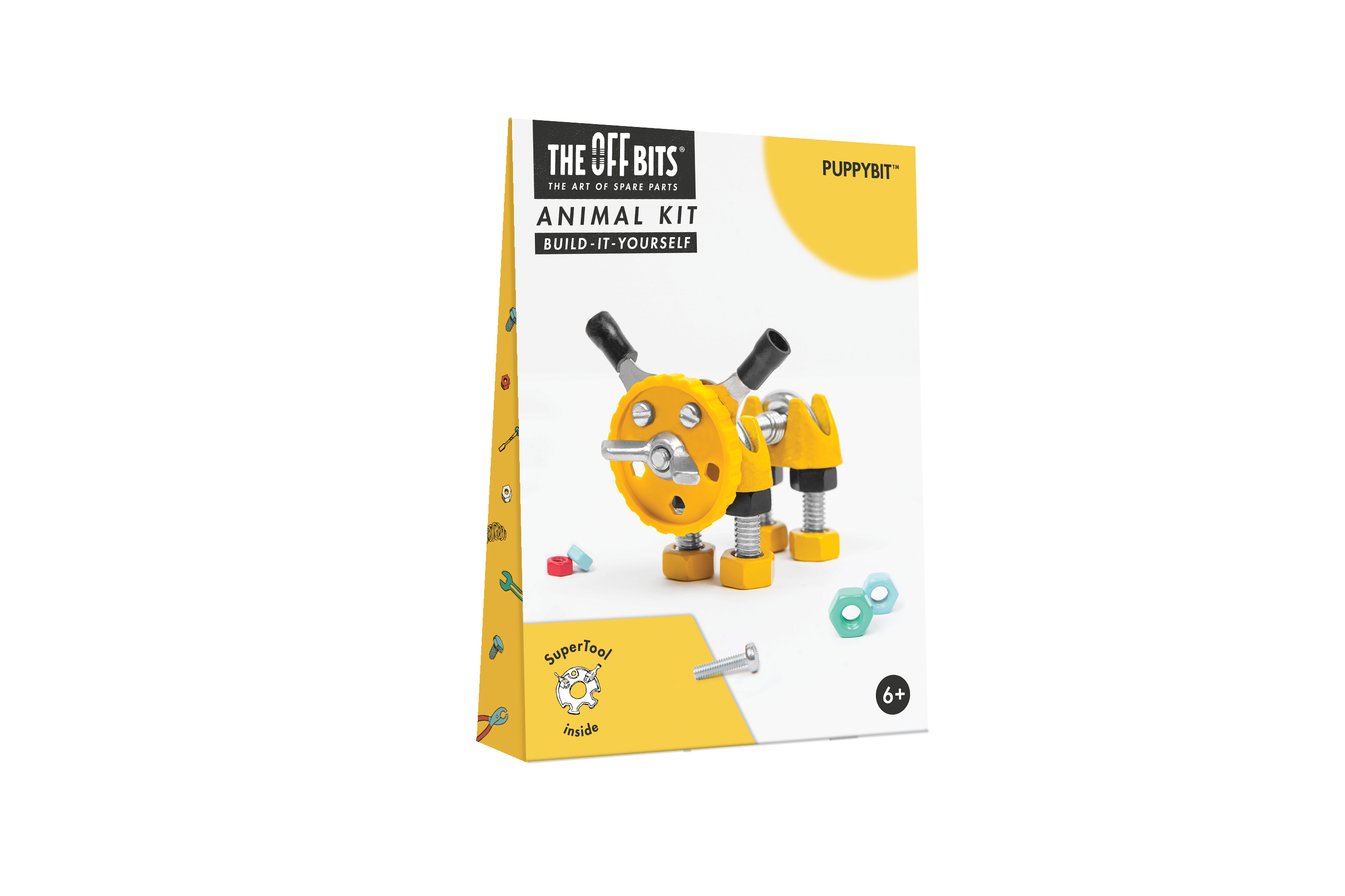 The OffBits - Wholesale Toy Set - Kids - PuppyBit - Animal Kit: Robot Dog construction kit, STEM kit3