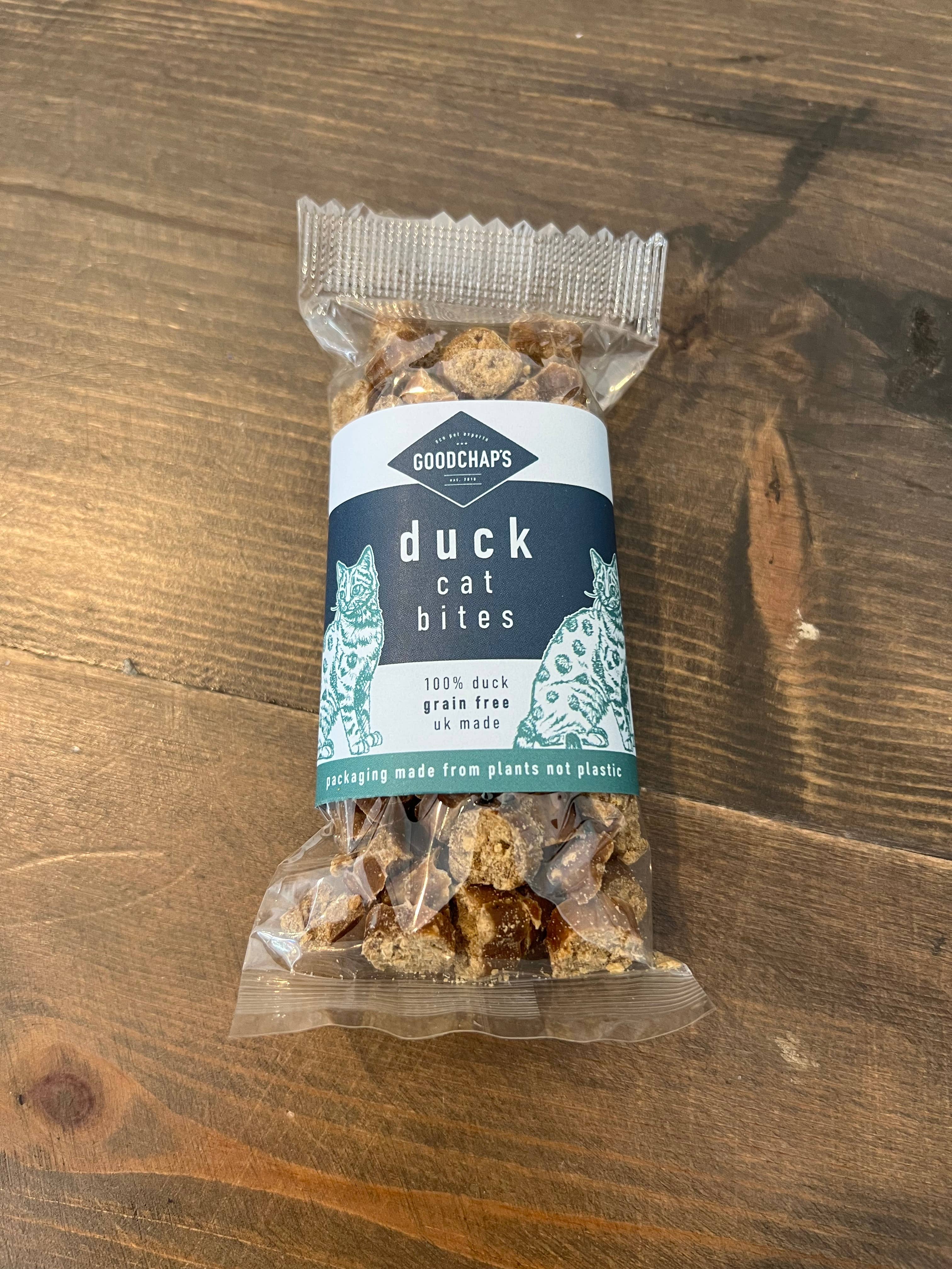 Goodchap's – wholesale Pet treats – Cat – Duck - Cat Bites0