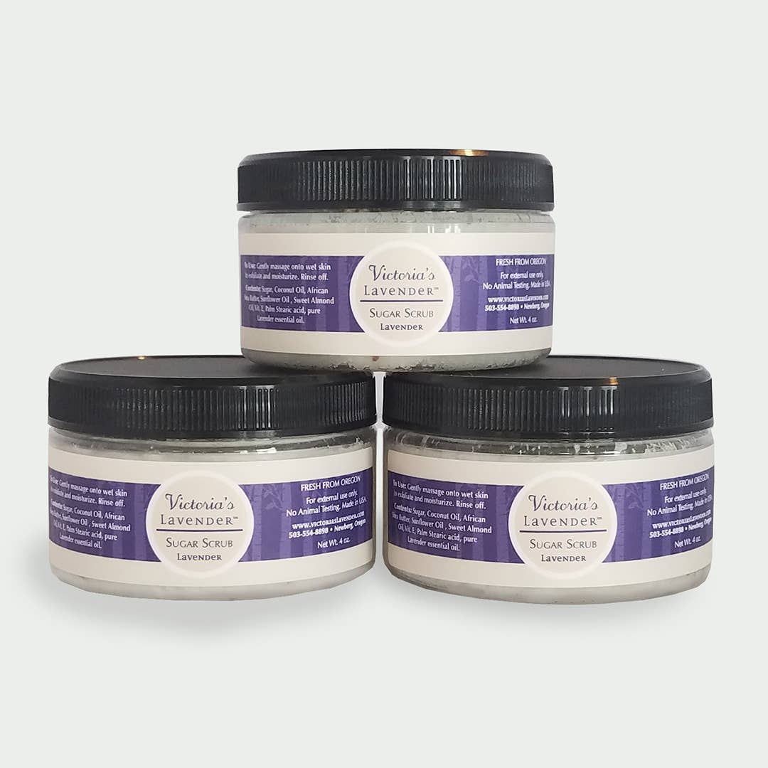 Victoria's Lavender, LLC - Wholesale Body Scrub/Exfoliant - Sugar Scrub-Lavender0