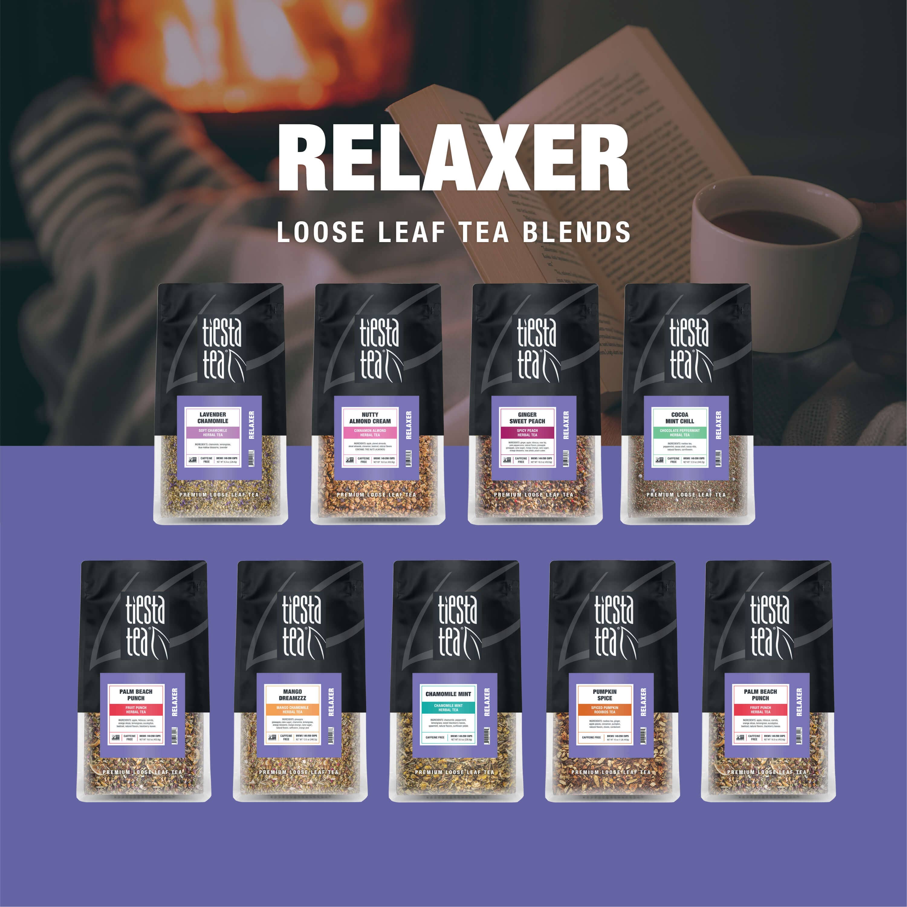 Tiesta Tea Company (loose leaf teas & accessories) - Wholesale Loose tea - Pumpkin Spice Tea | Spiced Pumpkin Rooibos Loose Leaf12