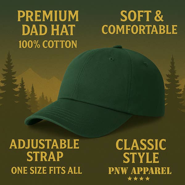 PNW Apparel – Boné de beisebol - Unissexo por atacado – Cap de Serviço do Parque