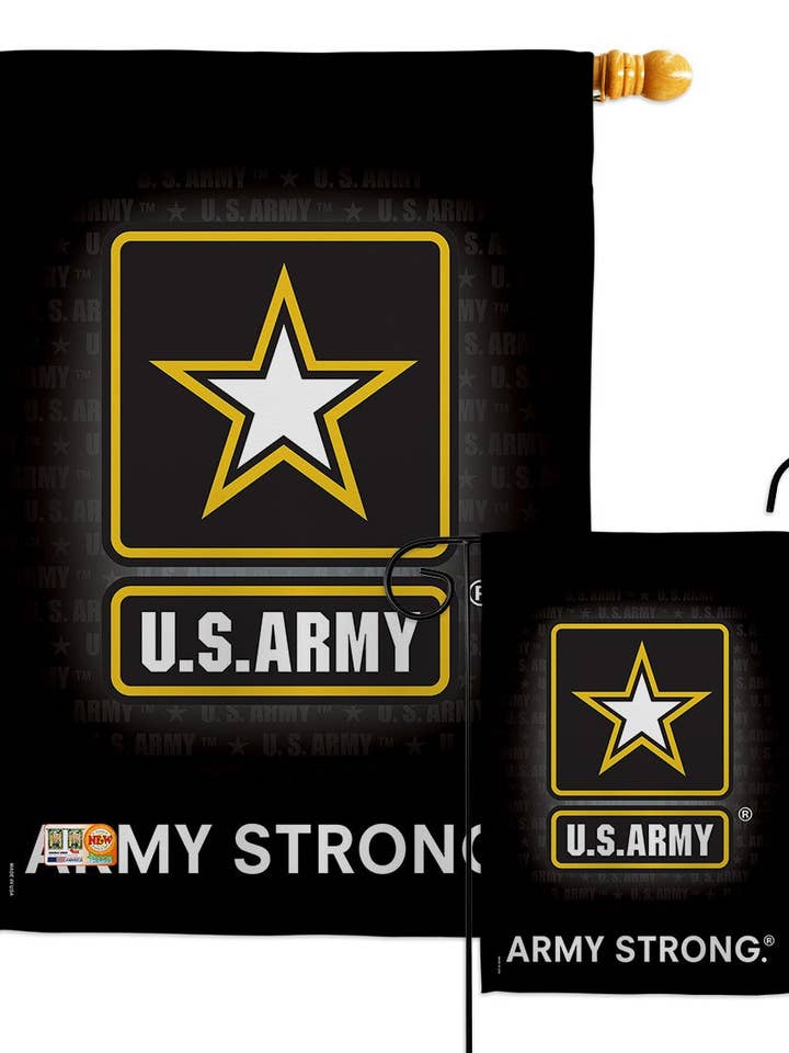Bandiera Us Army Usa Armed Forces Day Garden House Casa su 2 lati per la vendita all'ingrosso da parte di Two Group Flag Co
