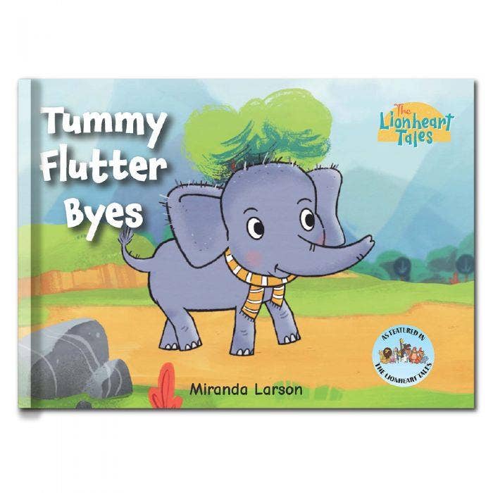 Lionheart Tales Book - Tummy Flutter Byes for wholesale by Manuscript