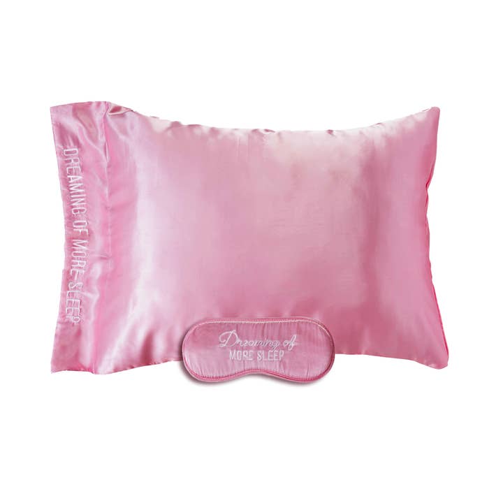 Totalee Gift - Wholesale Bedding Pillowcase/Sham - SALE More Sleep Mask & Pillow Case S/2