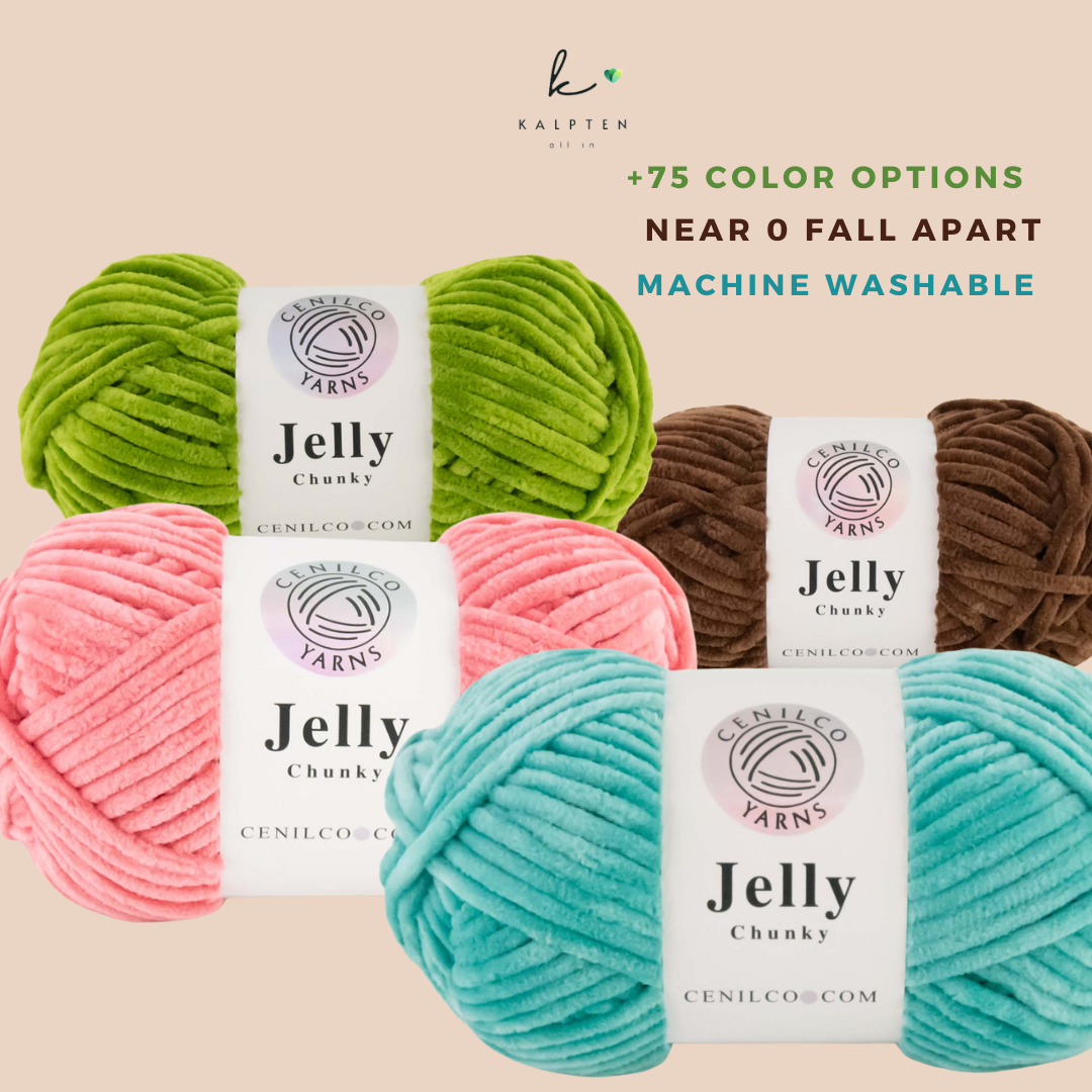 Kalpten LLC - Wholesale Yarn - Chenille Super Bulky Yarns|Finest Quality|75+ Colors Options12