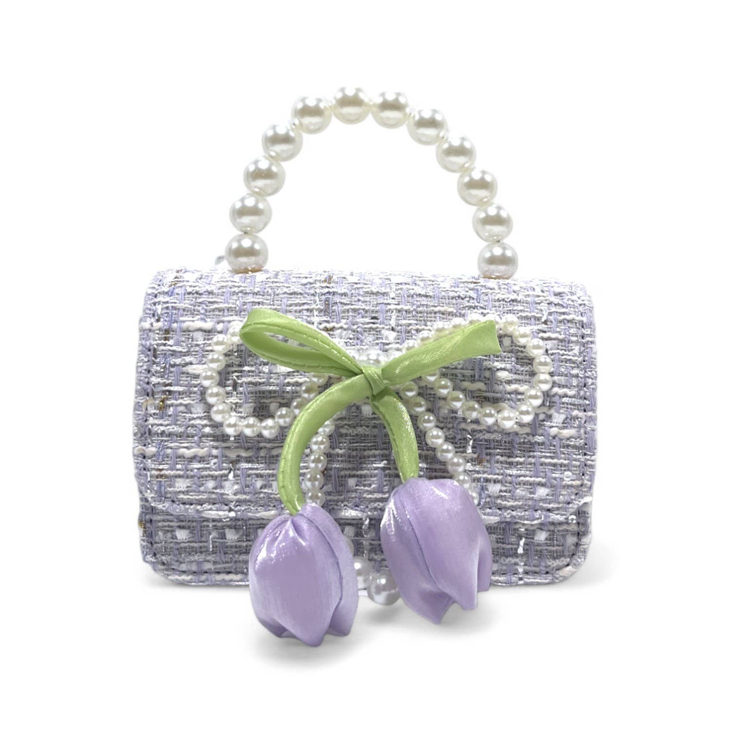 Doe a Dear - Venta al por mayor Accesorio para monedero/bolso - Niños - B1368 Monedero de tweed Lily & Bow (2 colores)6