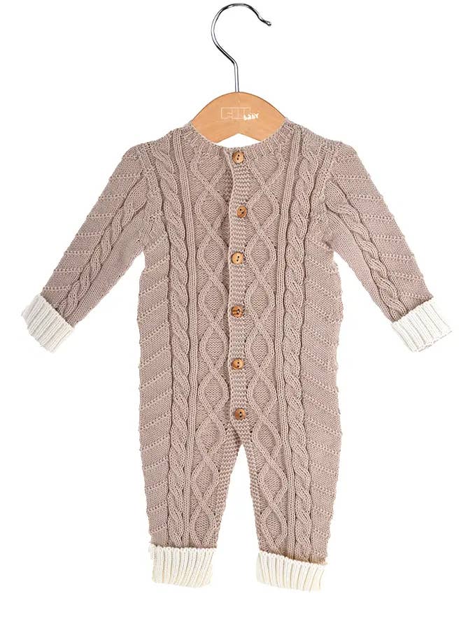 Geometric Knit Babygrow 0640B for wholesale by Amorim Gerações, LDA
