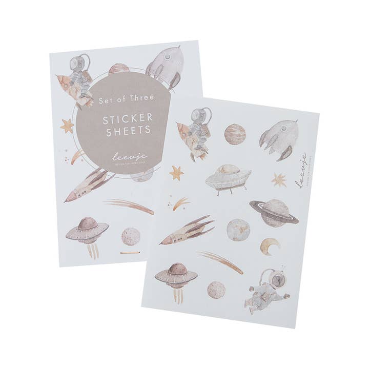 Leevje - Wholesale Sticker - Kids & Baby - Sticker Set "Universe"1