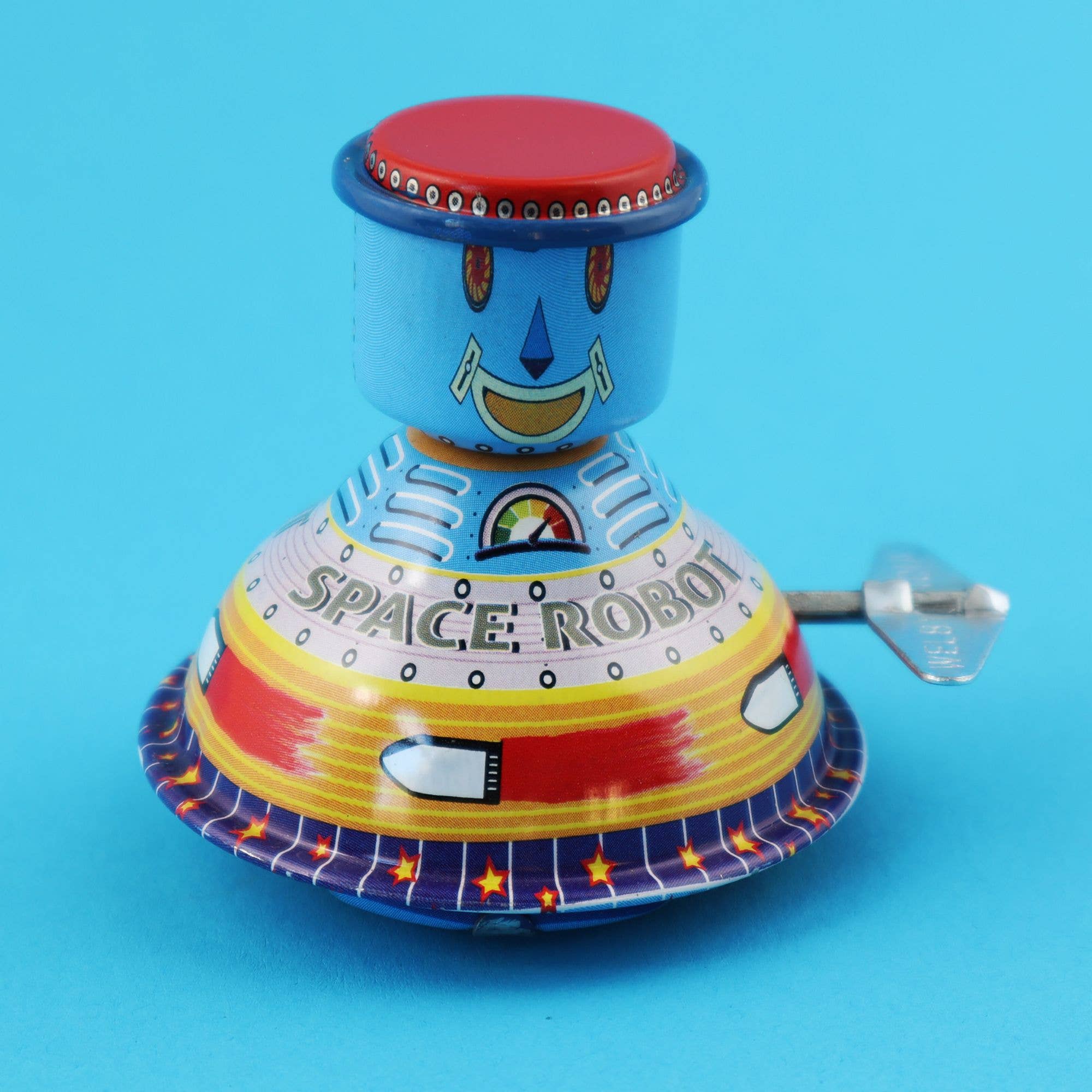Tribal Trade GmbH - Wholesale Decorative Figurine - Tin toy robot wind-up tin robot10