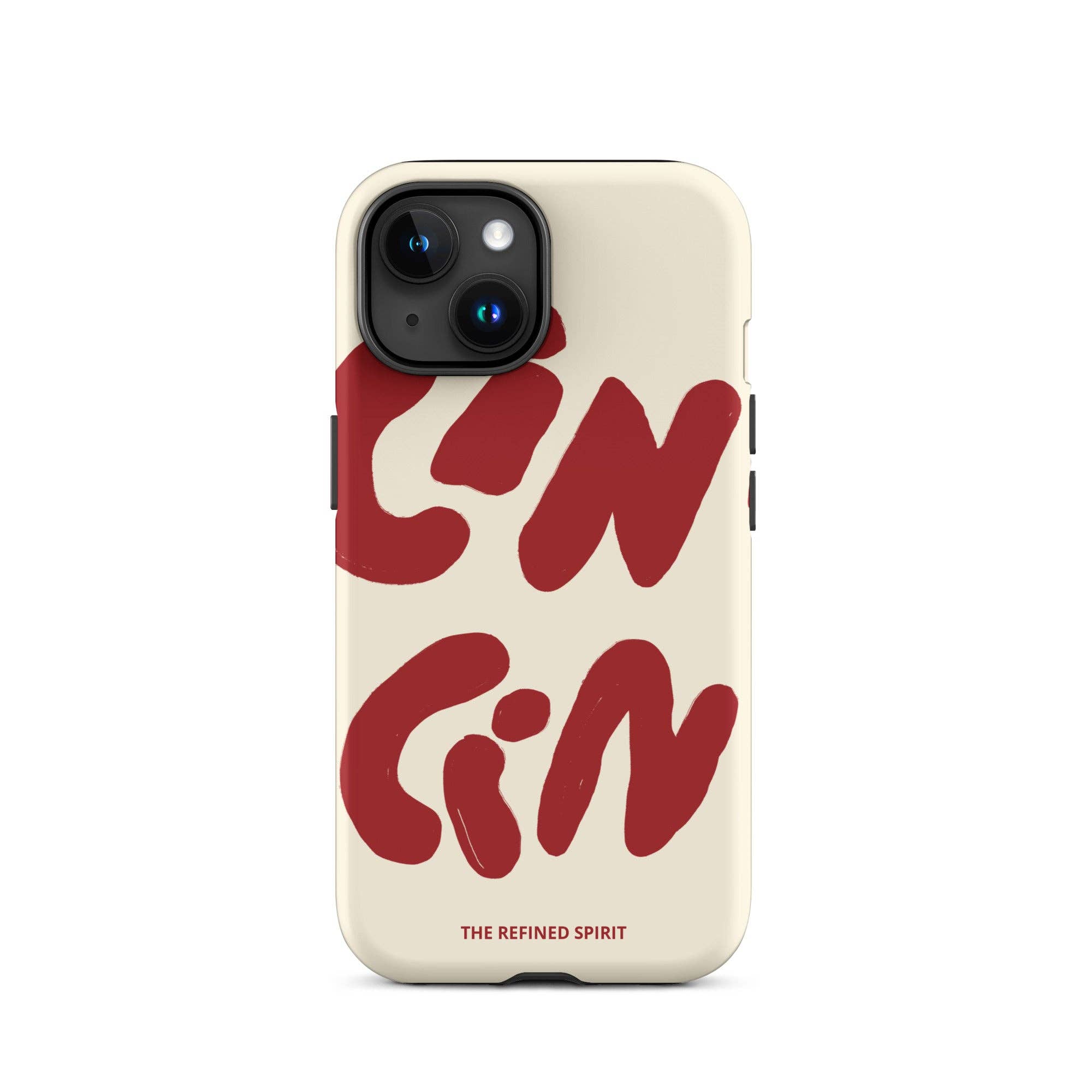 The Refined Spirit - Wholesale Telefoonhoesje - Dames - Cin Cin - Stevige hoes voor iPhone®16