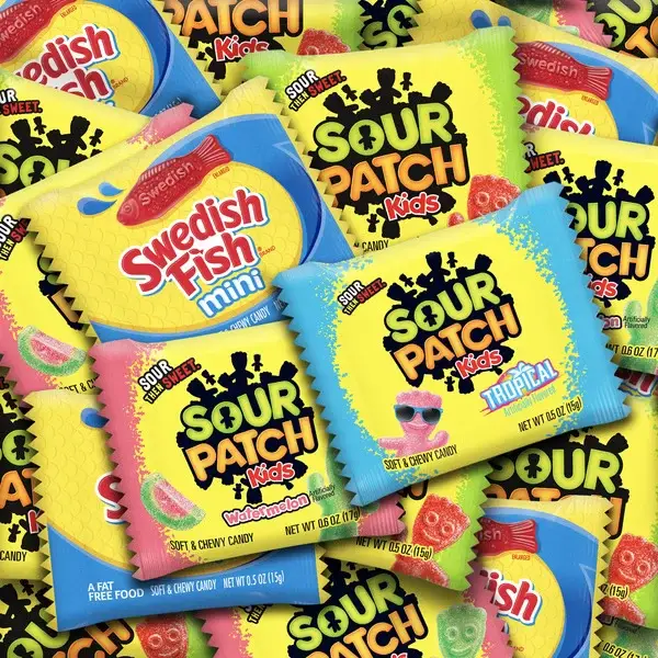 Pistest – wholesale Gummy – SOUR PATCH Mini Soft & Chewy Candy Variety Pack2