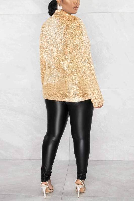 Queen Fashion - Wholesale Blazer - Women's - sequins blazer jacket9