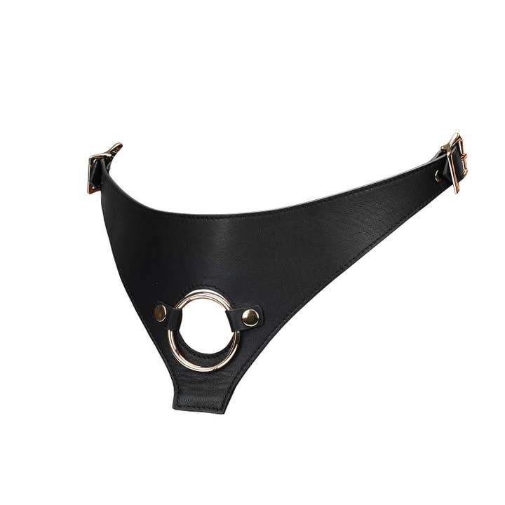 Liebe Seele - Wholesale Sex Toy - Dark Secret Deluxe Leather Strap On Harness