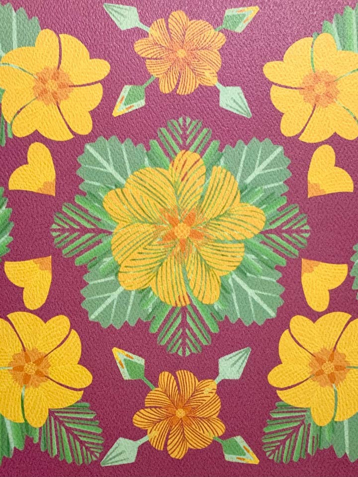 Ilima Print for wholesale by B. Miyo Art