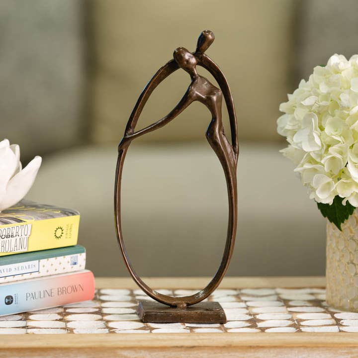 Circle of Love Bronze Sculpture for wholesale by Danya B