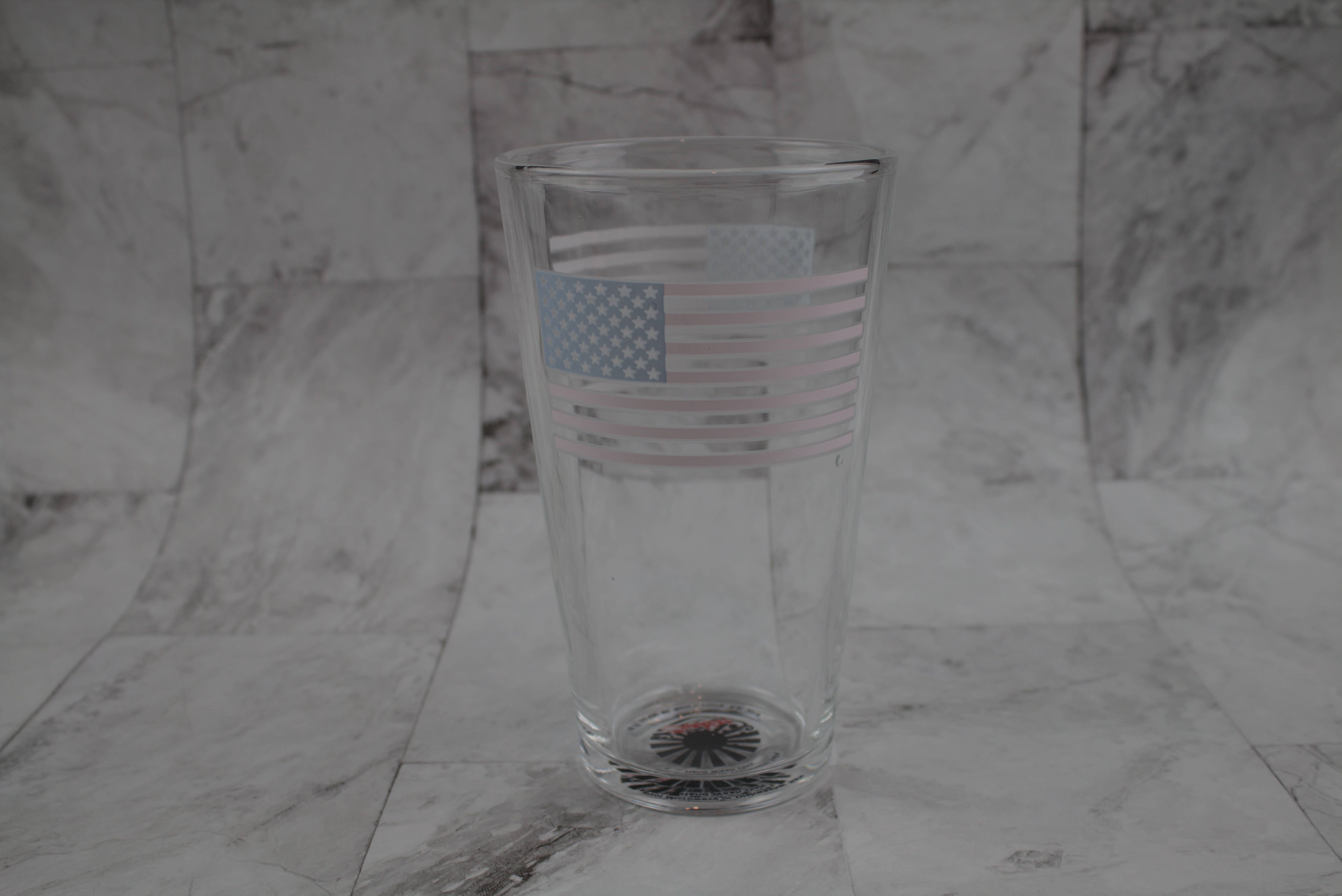 Sunkiss – Engroshandel Ølglas/krus – USA Flag farveskiftende pint glas1